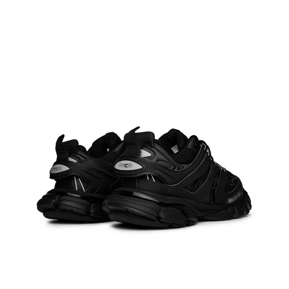 BLCG BLACK MESH AND LEATHER