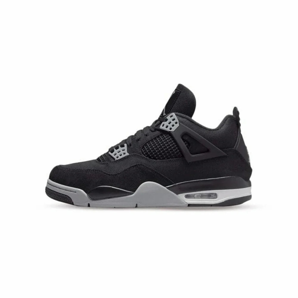 AIR J4 BLACK CANVAS