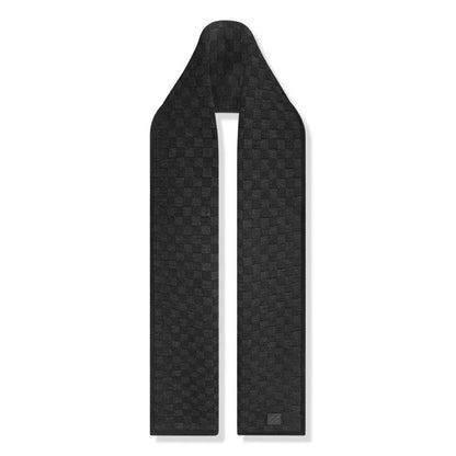 LV BEANIE & SCARF BLACK