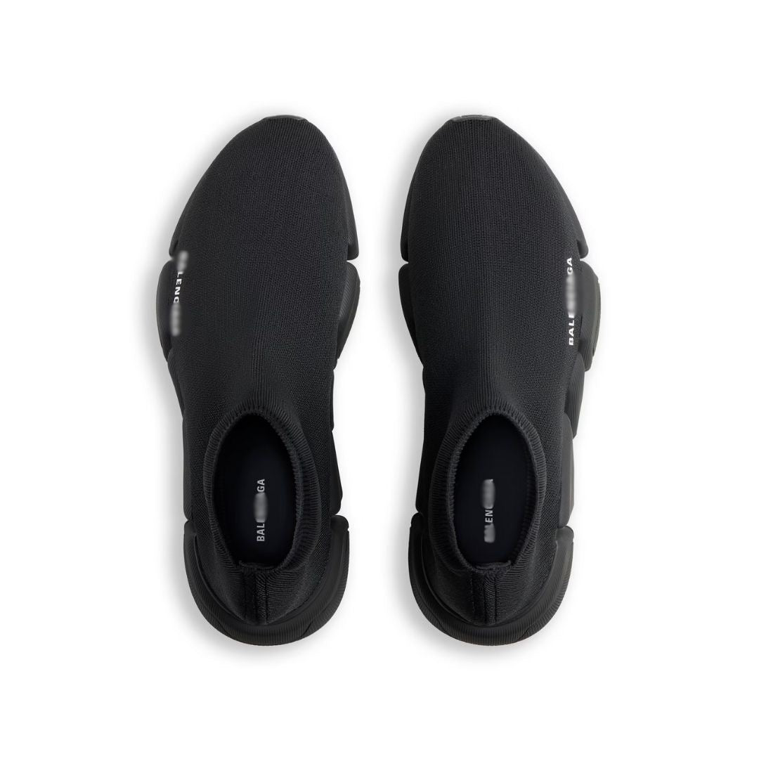 BLCG MEN'S SPEED 2.0 RECYCLED KNIT SNEAKER IN BLACK