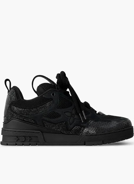 LV SKATE BLACK CRYSTAL