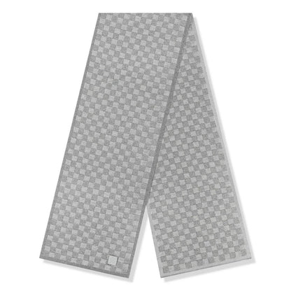 LV BEANIE & SCARF GREY