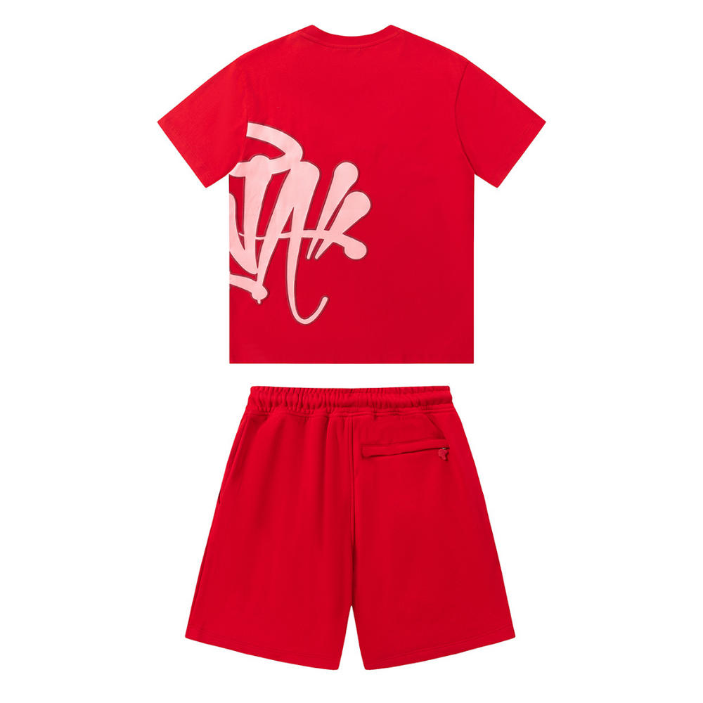 Syna Red short Set