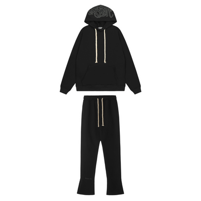 Syna Logo Black Tracksuit