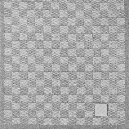 LV BEANIE & SCARF GREY