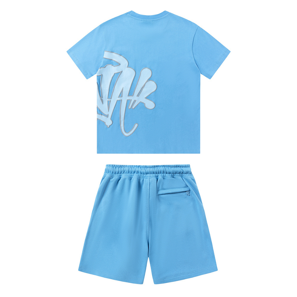Syna Blue Short Short set