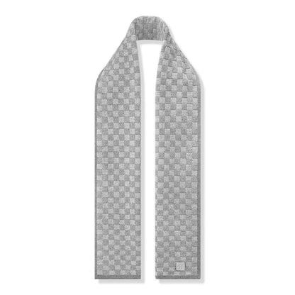 LV BEANIE & SCARF GREY