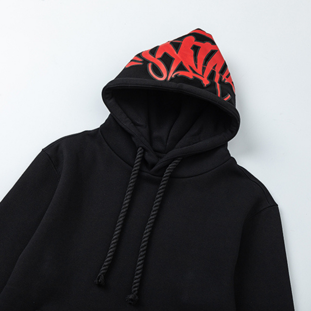 Syna Black Red Tracksuit